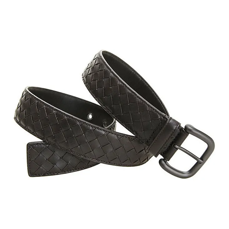 Bottega Veneta Intrecciato Leather Belt-2