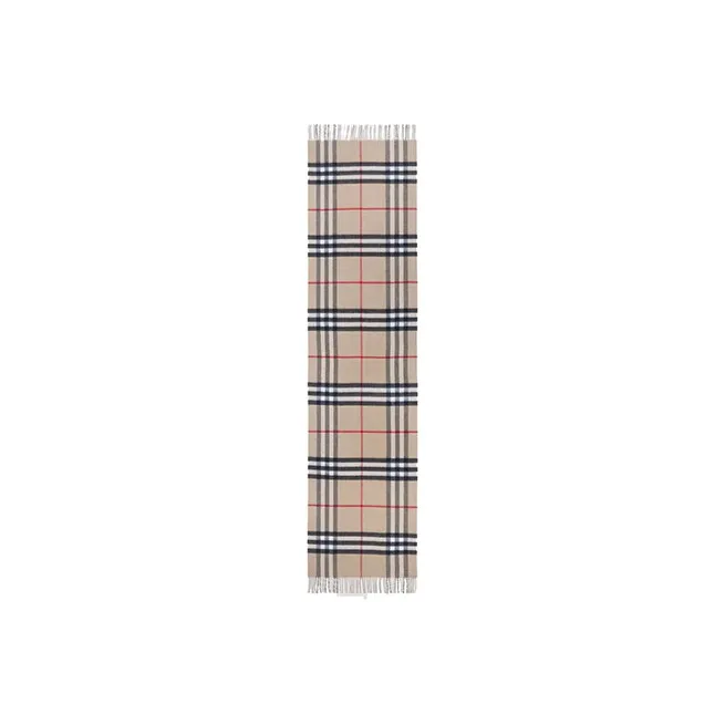 Burberry Reversible Check Cashmere Scarf-2