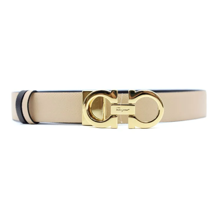 Ferragamo Gancini Leather Belts Women's-0