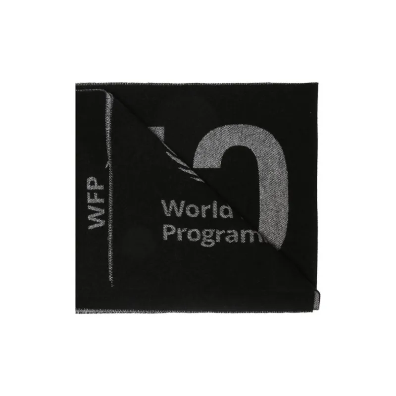 Balenciaga Knit Scarves Unisex Black-1