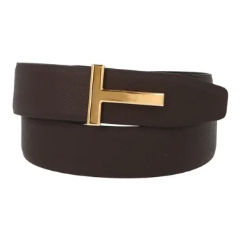 TOM FORD Leather Belts Unisex Brown