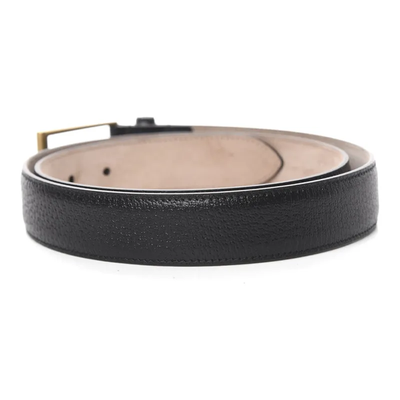 GUCCI Cow Leather Leather Belts Men's  -1