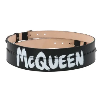 Alexander McQueen Double Buckle Belt