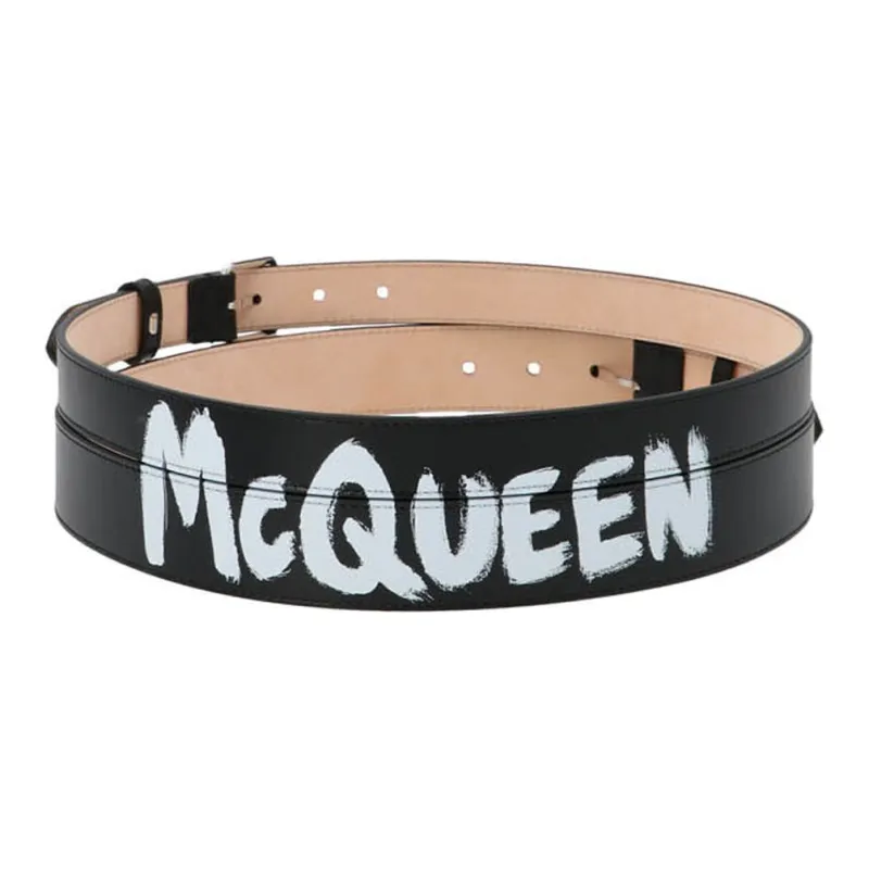 Alexander McQueen Double Buckle Belt-0