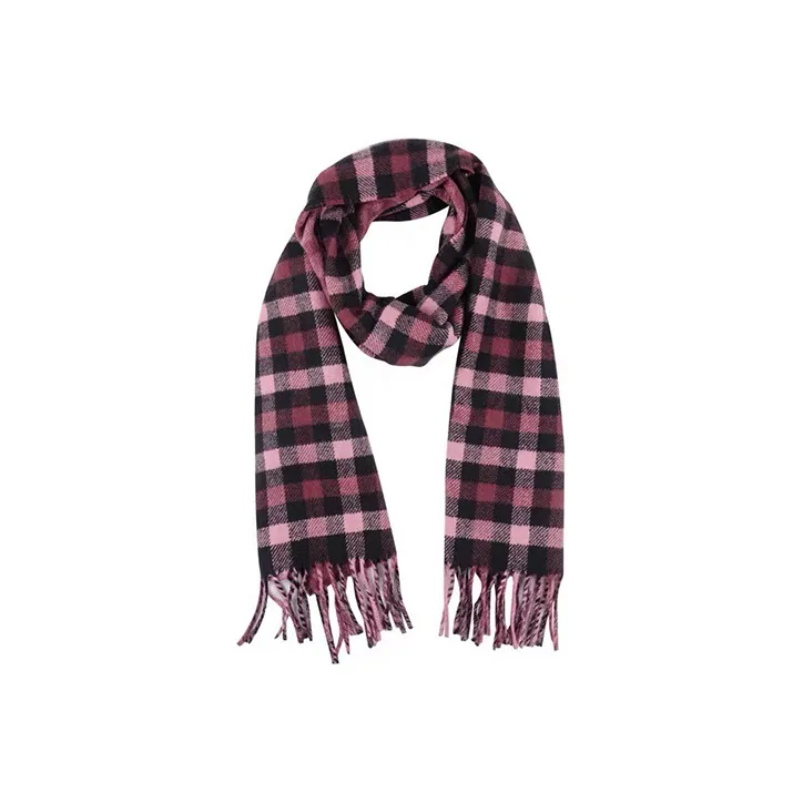 COACH Knit Scarves Men Rose Red Black-0