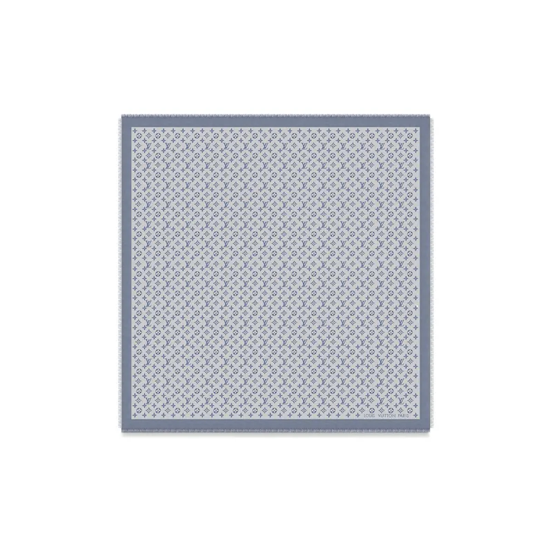 LOUIS VUITTON M76338 Monogram Denim Shawl-2