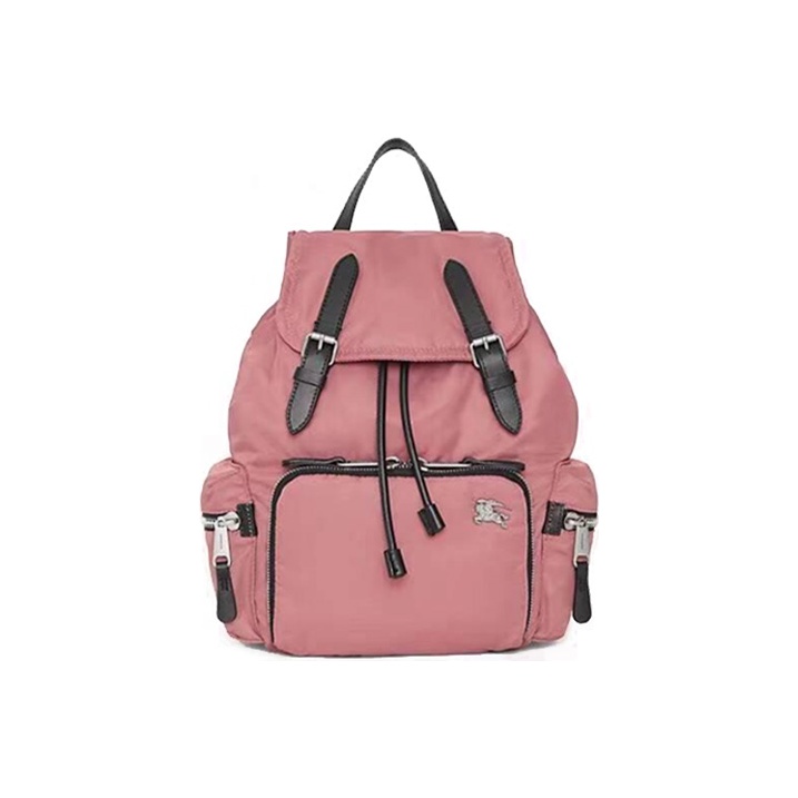 Pink burberry backpack online