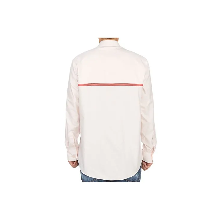 Burberry Shirts Men Light Pink-1