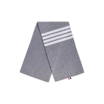 THOM BROWNE 4 Bar Stripe Cashmere Scarf
