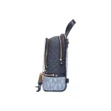 MICHAEL KORS Rhea Zip PVC Backpack Women's White Blue