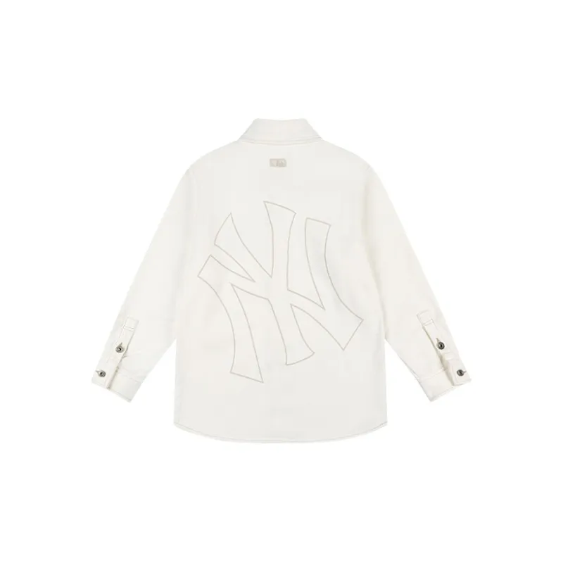 MLB New York Yankees Shirt Unisex Ivory White-1