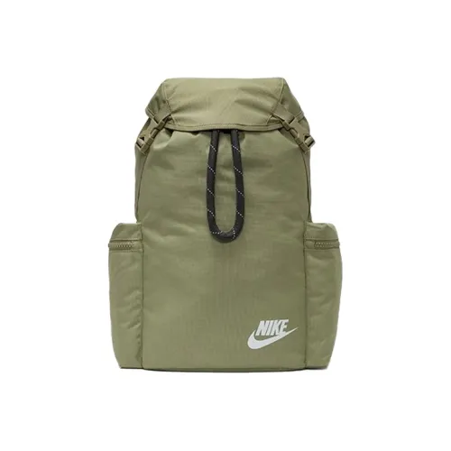 Nike Heritage Polyester Backpack Regular Unisex Olive