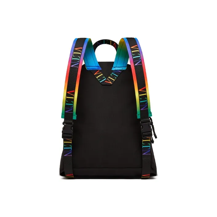 Valentino Vltn Times Zip Up Backpack-2