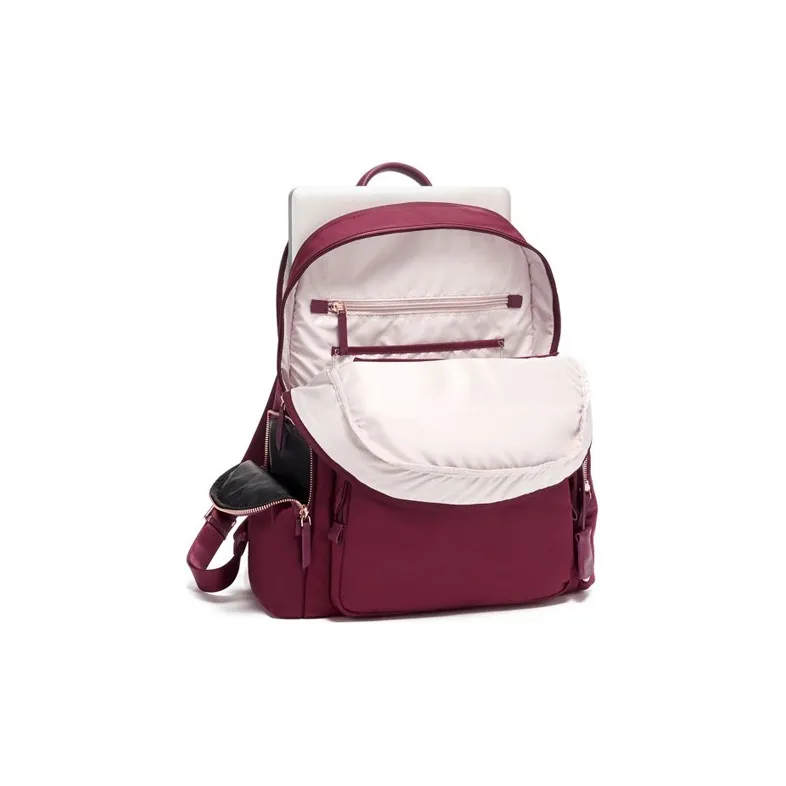 TUMI Voyageur Nylon Fabric Backpack Unisex Berry-1