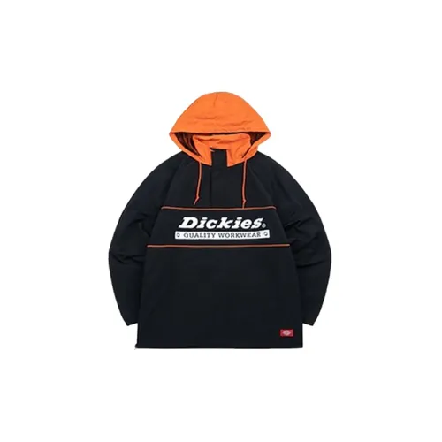 Dickies Men’s Logo Printing Hooded Jacket Black Male
