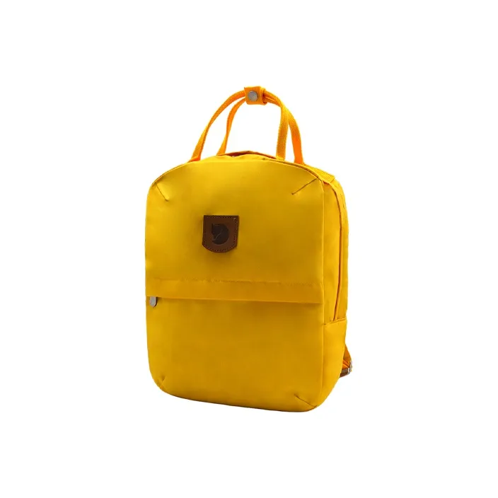 Fjallraven Polyester Handheld Backpack Regular Unisex Yellow-2