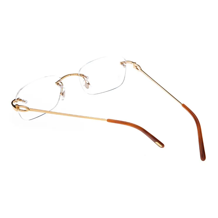 Cartier C Décor Rimless Glasses-3