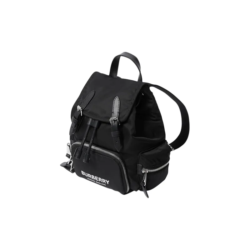 Burberry Nylon Backpack Trumpets Unisex Black-2