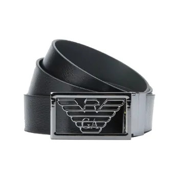 EMPORIO ARMANI Logo Buckle Detailed Belt