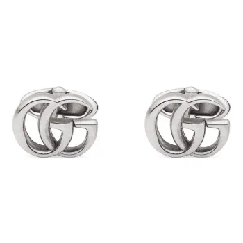 GUCCI GG Marmont Cufflinks Men Silver