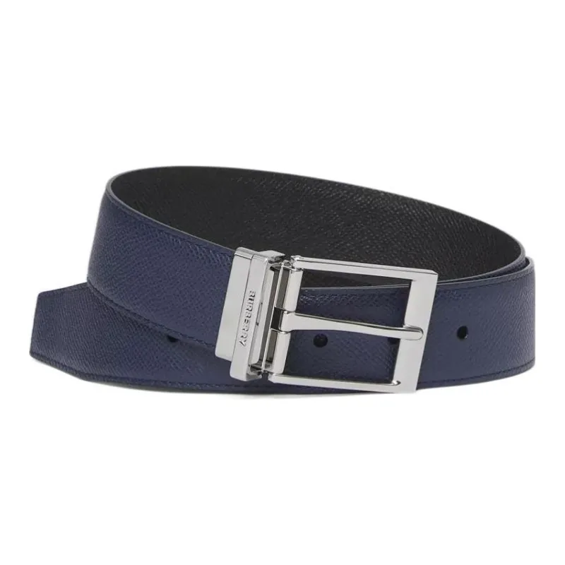 Burberry Reversible Grainy Leather Belt-0