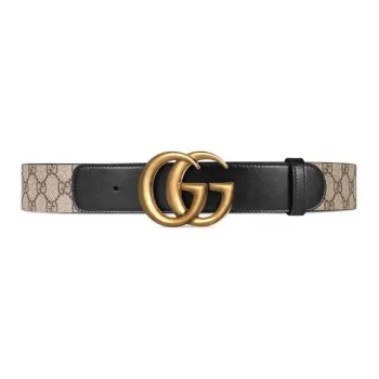 GUCCI Gg Belt Double G Buckle 1.5 Width