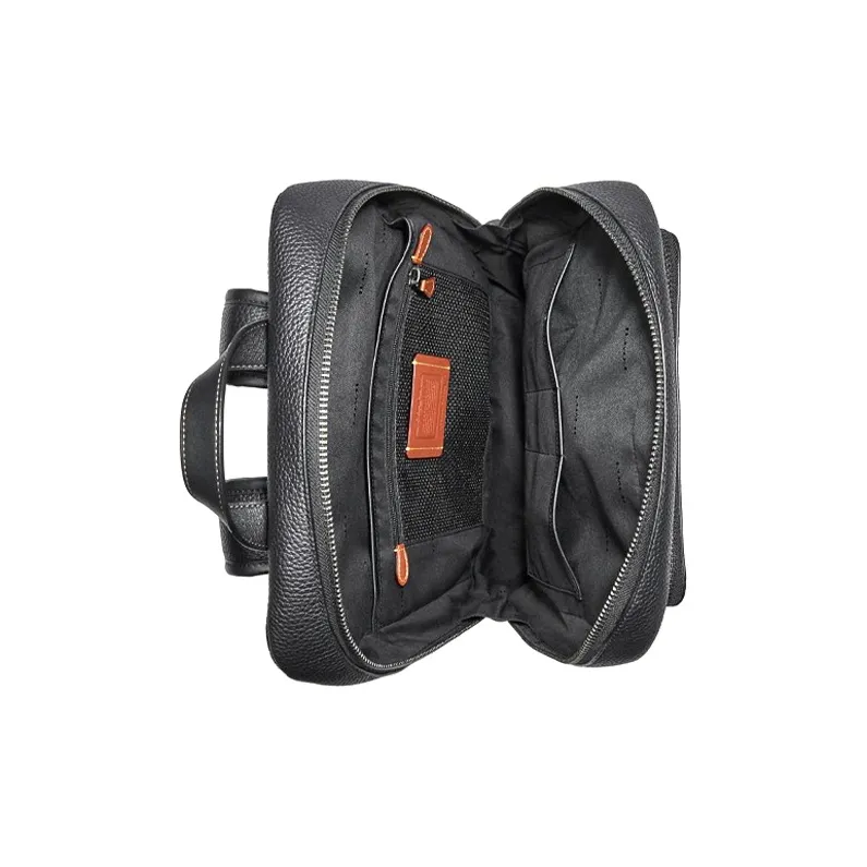 COACH Gotham Canvas With Leather Travel Bag Backpack Large Size Men's Black Copper-2