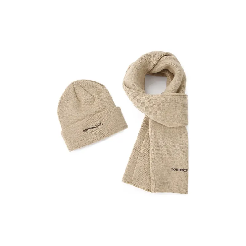 FREE RABBITⅡ Plush Yarn Scarf Set Unisex-7