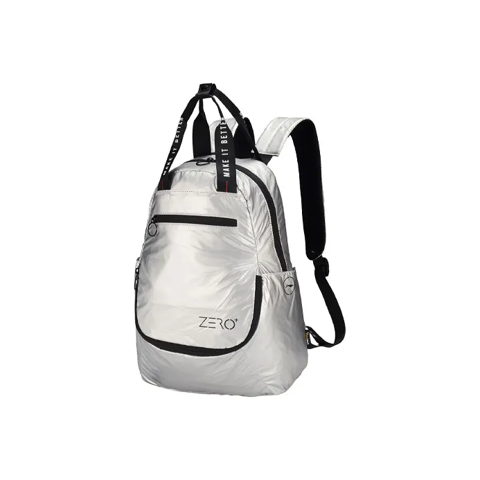 LiNing Sky Mountain Base Limited Collaboration Training Series Polyamide Backpacks Regular Unisex Silver-0