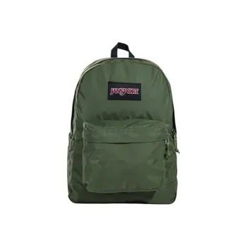 JanSport Nylon Fabric Backpack Unisex Army Green