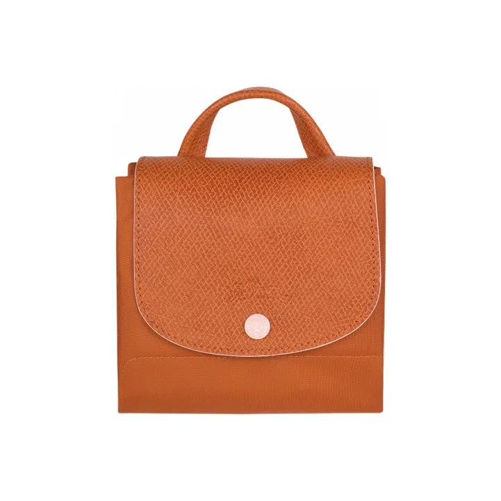 LONGCHAMP Le Pliage Fabric Backpack Women's Rusty Red-3