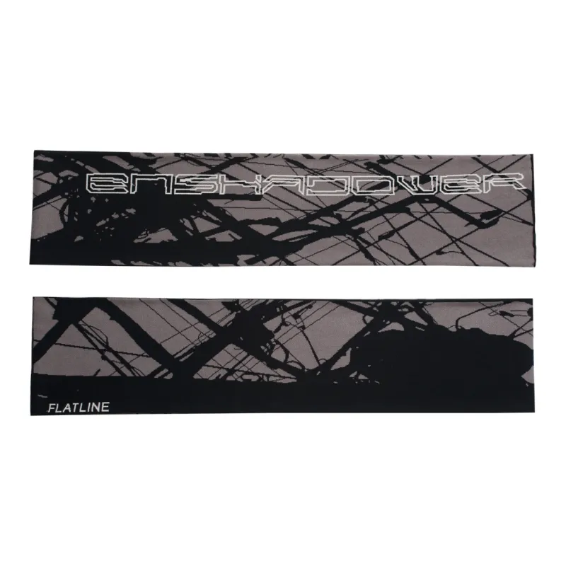 ENSHADOWER Knit Scarves Unisex Black Gray Color-2