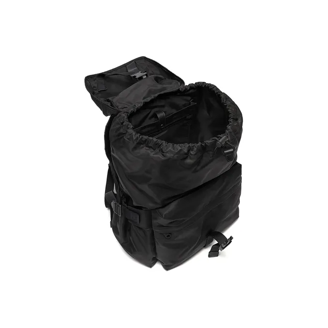 Burberry Nylon Backpack Unisex Black-4