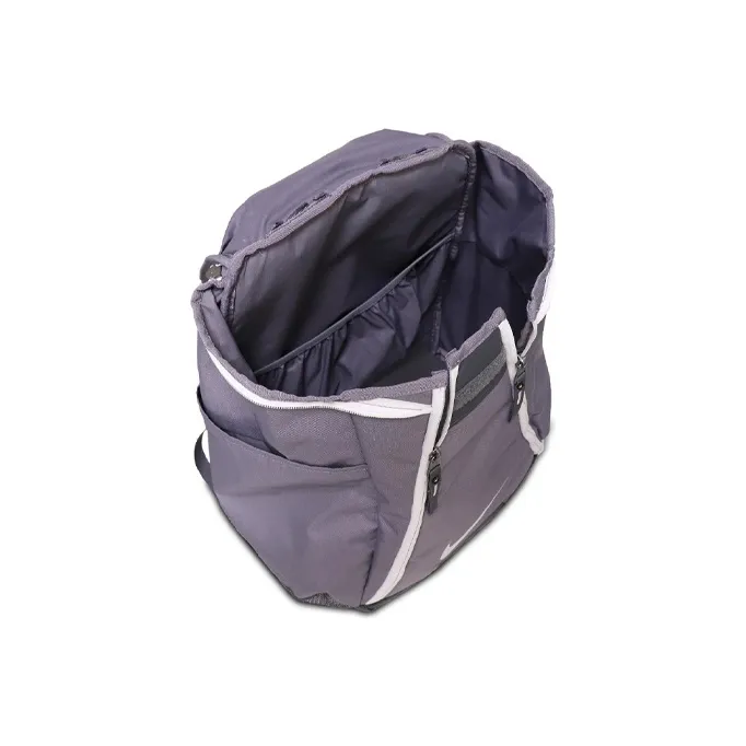 Nike Polyester Backpack Unisex Gray/Purple-3