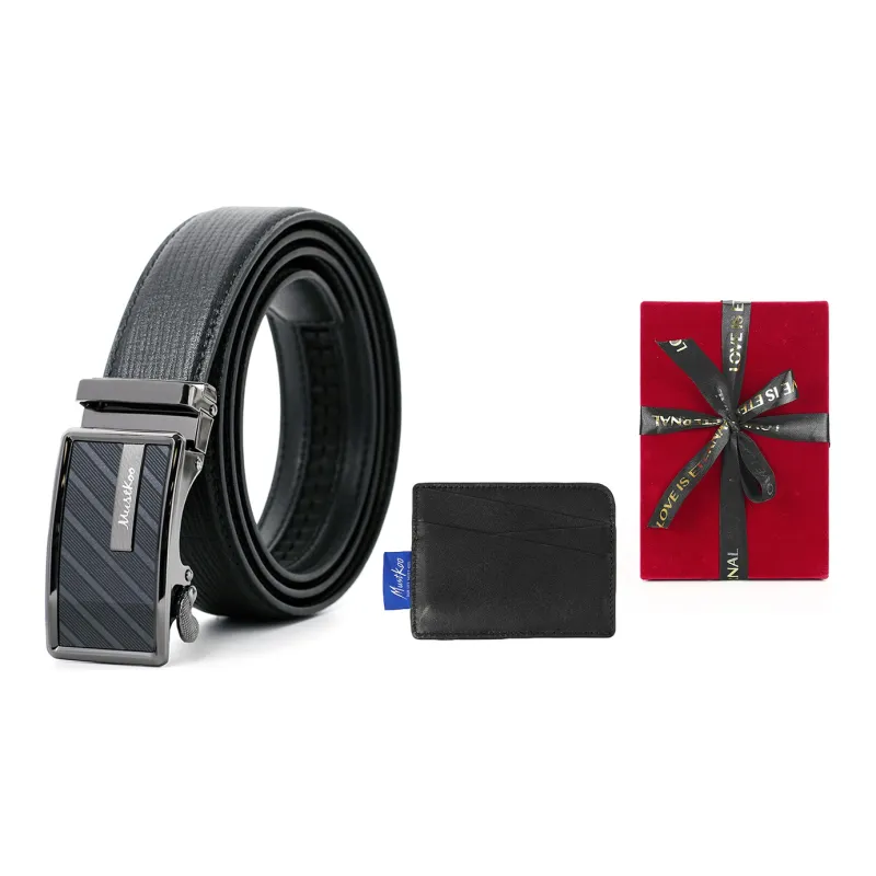 MUSTKOO Leather Belts Men-3
