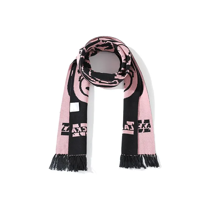 LAMLICKA Scarves Unisex Pink-1