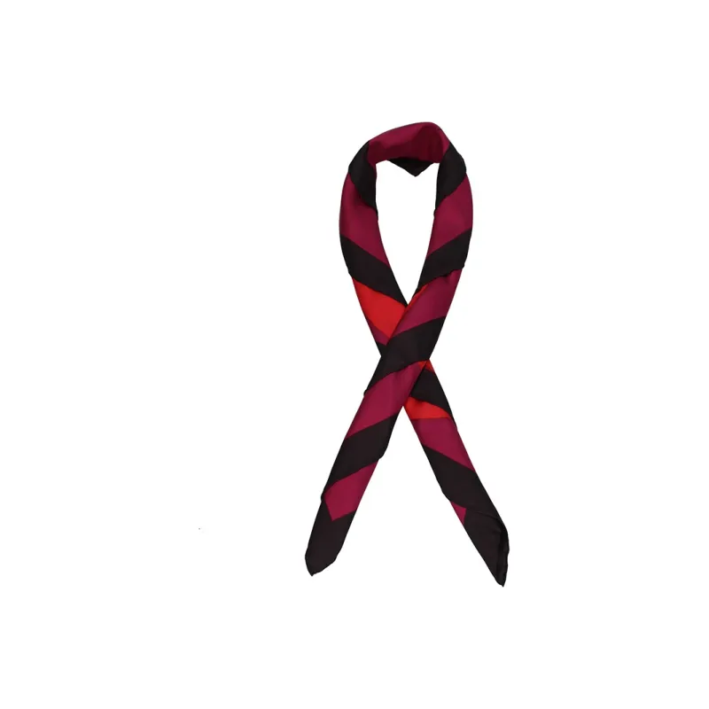 Valentino Silk Scarves Unisex Red-0