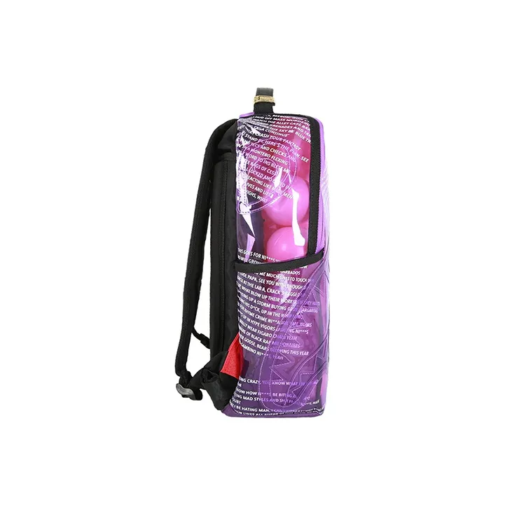 SPRAYGROUND Polyester Backpack Regular Unisex Purple-1