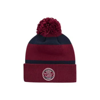 Mitchell Ness Hats Unisex Deep Red