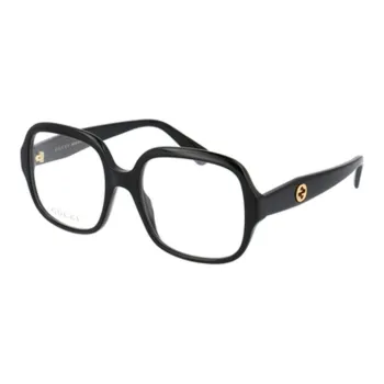 GUCCI Eyeglass Frames Women's Black