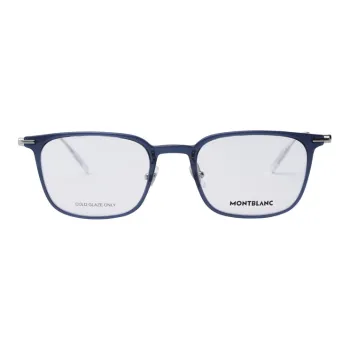 MONTBLANC Eyeglass Frames Unisex Blue