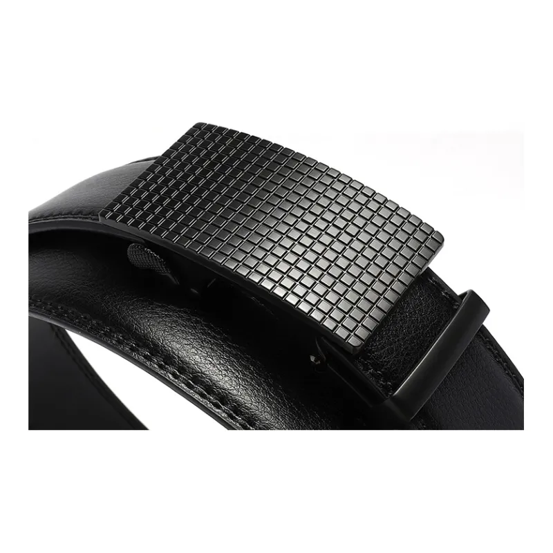 FREE RABBITⅡ Youth Casual Belt Automatic Buckle Trendy Leather Belts Men's-2