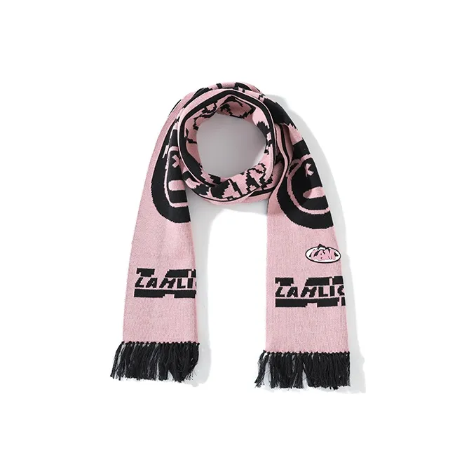LAMLICKA Scarves Unisex Pink-0