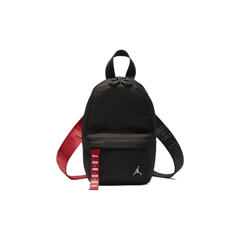 Jordan Polyester Crossbody Bag Backpack Regular Unisex Black-0