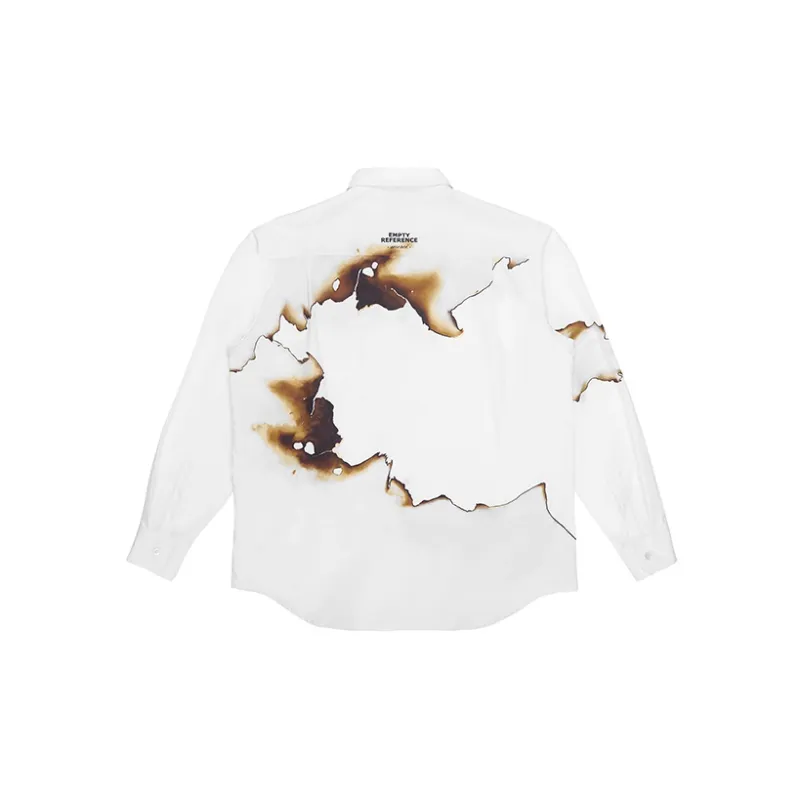EMPTY REFERENCE Shirt Unisex Gray White-1