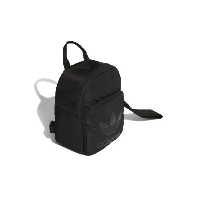 Adidas Originals Polyester Backpack Mini Women's Pure Black-1