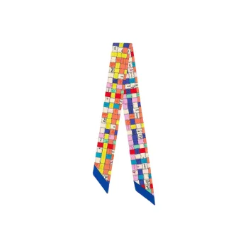 HERMES Silk Scarves Unisex Multicolor