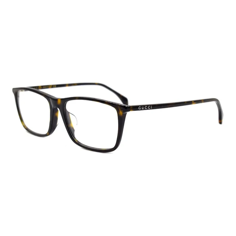 GUCCI Tortoiseshell Rectangle-frame Glasses-0