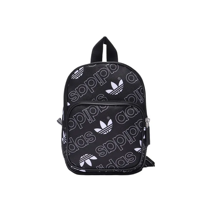 Adidas Originals Polyester Backpack Mini Unisex Black-0