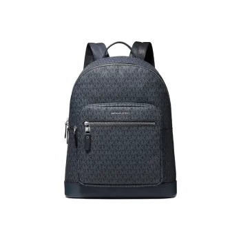 MICHAEL KORS MK Hudson Artificial Leather With Textile Backpack Regular Men's Marine Blue